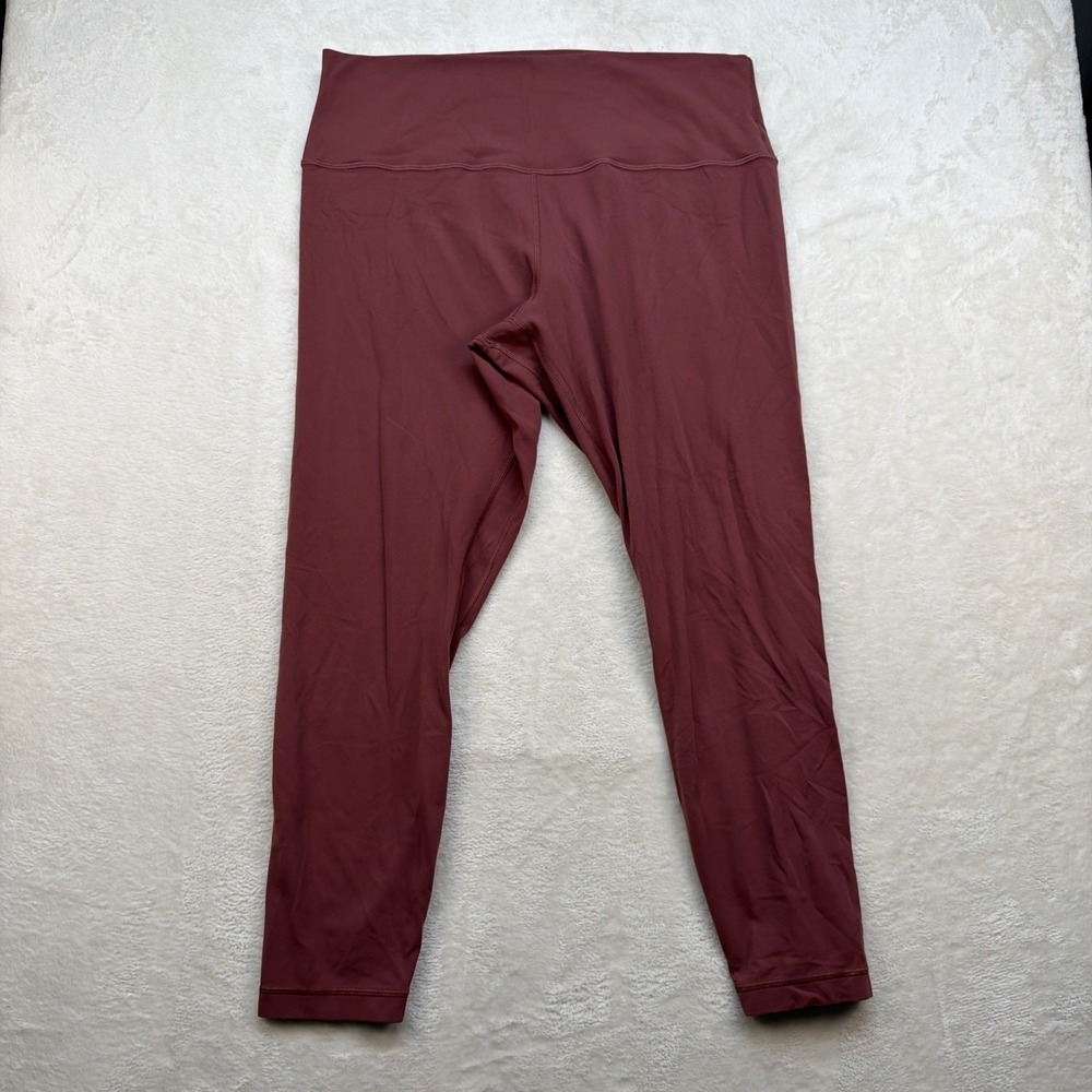 Lululemon Align High Rise Leggings Mauve Purple‎ Yoga Women's Size 6 8